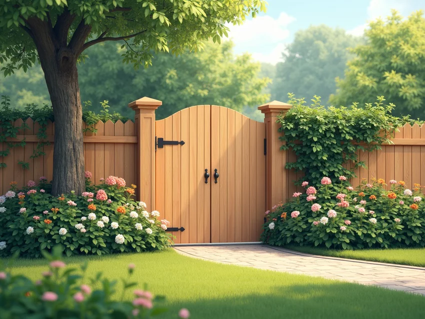 fence and gate landscaping integration tips