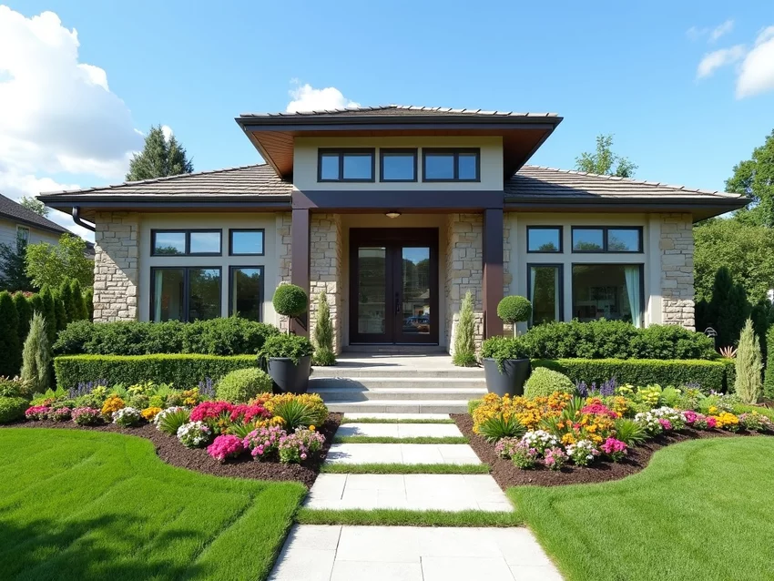 maximizing curb appeal with landscaping features