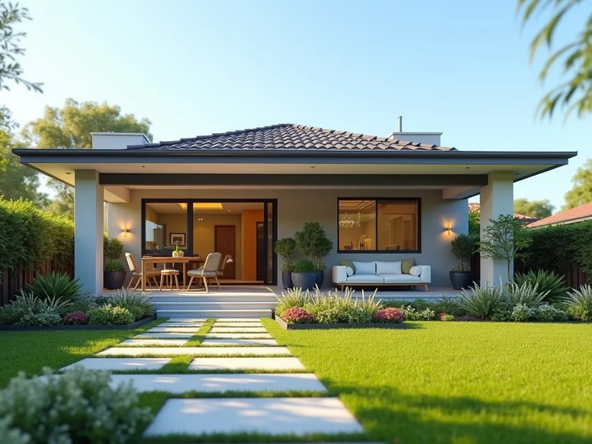 curb appeal landscaping tips for modern homes