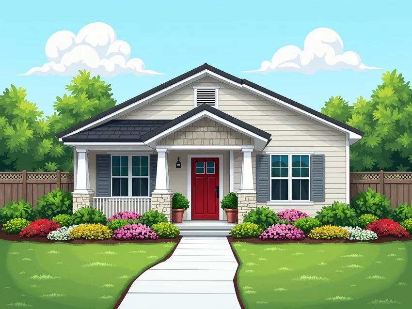 landscaping tips for enhancing curb appeal with boundaries