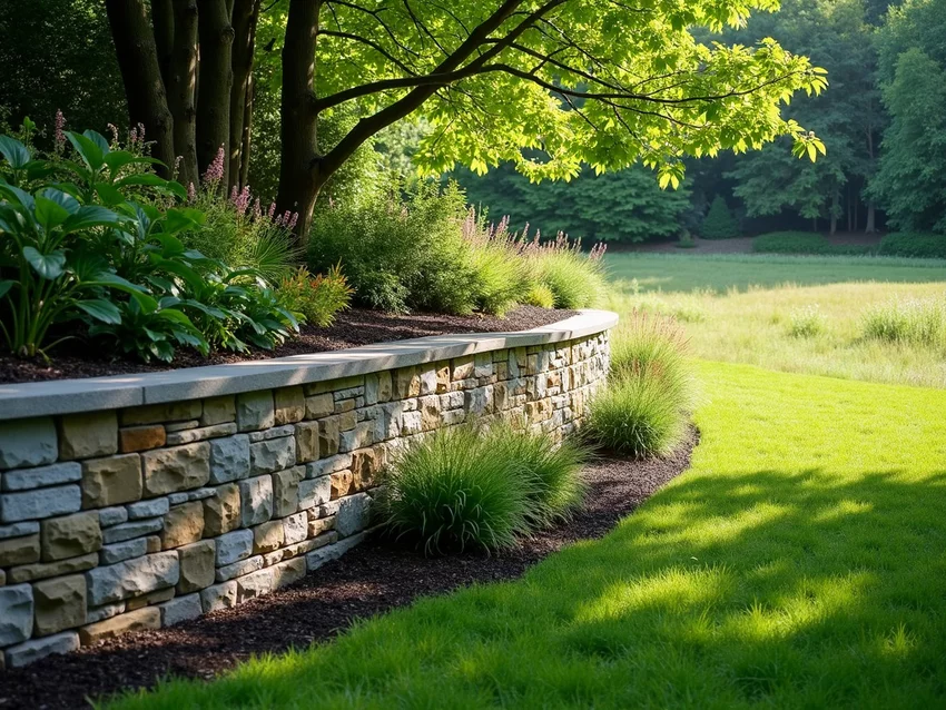 tips for designing retaining walls that blend with nature