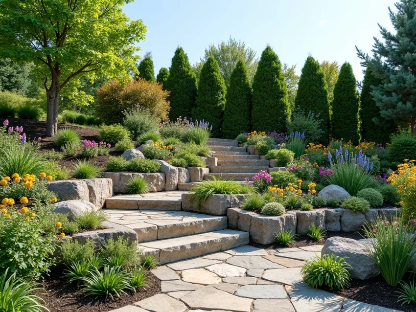 retaining wall design ideas for garden boundaries